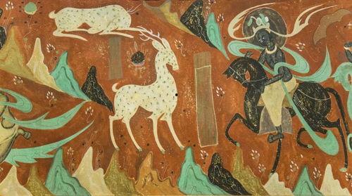 敦煌壁画九色鹿视频,敦煌艺术中的神奇传说与生命赞歌