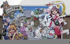 日本动漫寺庙,日本寺庙风情掠影