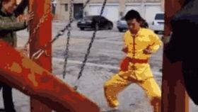 少林铁裆功视频,硬核传统武术的震撼展示