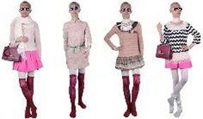 天津丝袜模特儿图,时尚与艺术的完美融合